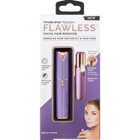 finishing touch flawless facial hair remover|Finishing Touch Flawless Facial Hair Remover Blue .